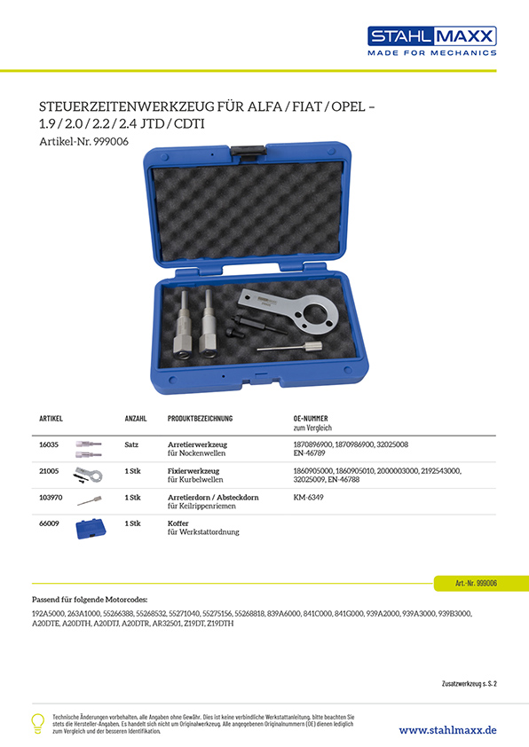 T10494 ASTA, GEDORE Montagewerkzeug, Zahnriemen, Arretierwerkzeugsatz,  Steuerzeiten, Werkzeugsatz günstig ▷ AUTODOC Online Shop